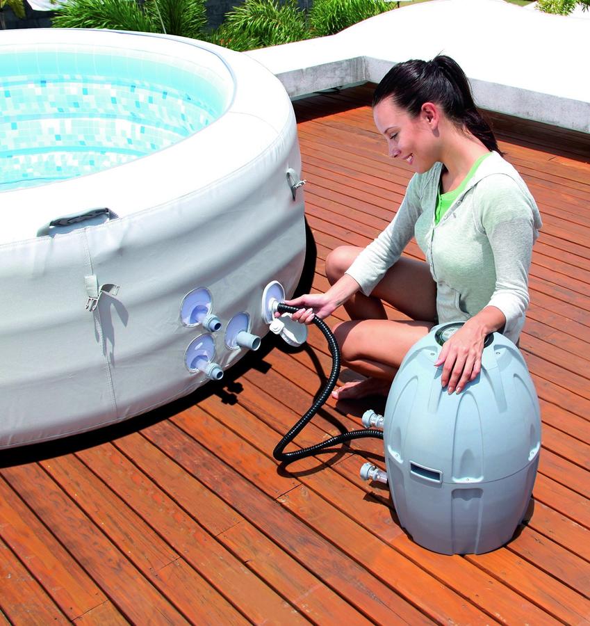 Piscina Bestway idromassaggio Lay Z SPA premium series 4 posti 54112