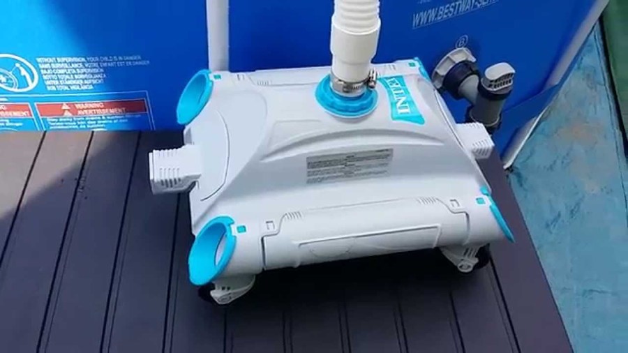 Pulitore piscina Robot Auto Pool Cleaner manutenzione INTEX 28001