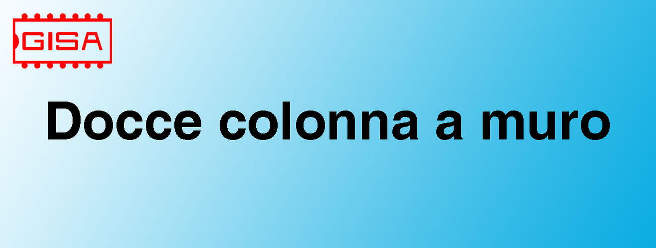 Docce colonna a muro