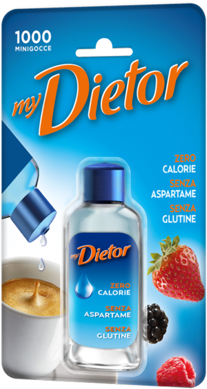 Dietor Dolcificante Liquido 50ML A SCATOLO DA 12 PEZZI