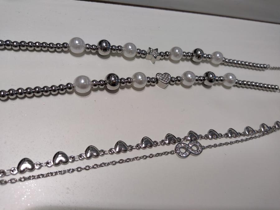 BRACCIALE IN ACCIAIO VARIANTI