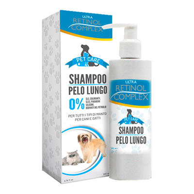 Pet Care Shampoo Pelo Lungo 200ML A SCATOLO DA 12 PEZZI