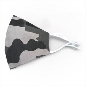 CAMOUFLAGE GRIGIO - Tonalità sul Grigio - cod. c001 (Mascherina Adulti + 2 Filtri)