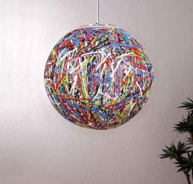 Lampada a Sospensione Reload di Emporium in Materiale Plastico Termofuso e Metallo, Varie Finiture – Offerta di Mondo Luce 24
