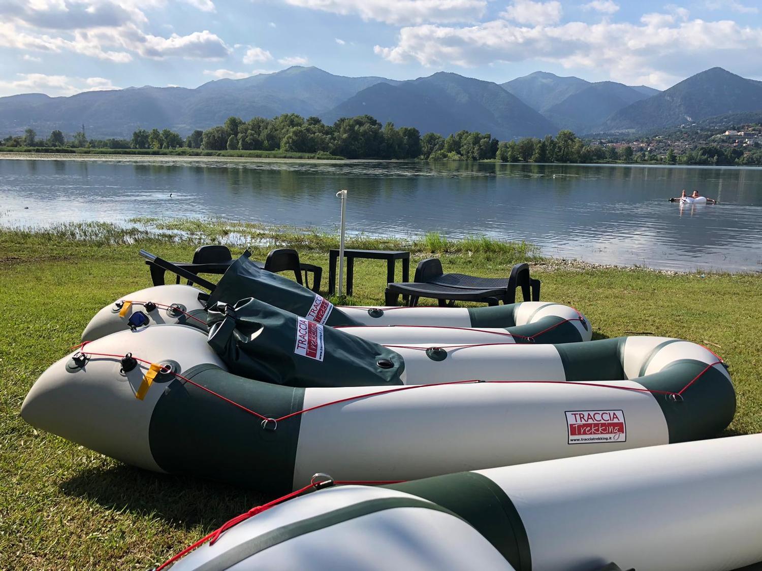 2 ORE in packraft sul LAGO DI PUSIANO - su richiesta