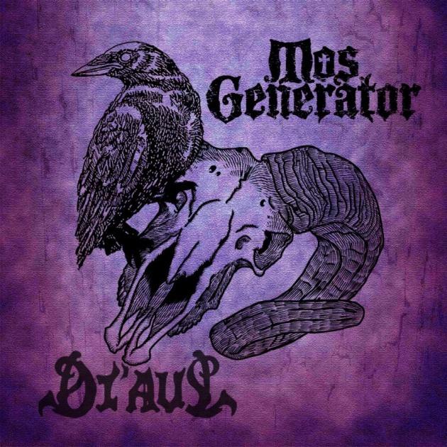 MOS GENERATOR / DI'AUL  - SPLIT LP WHITE VINYL (Argonauta Records)