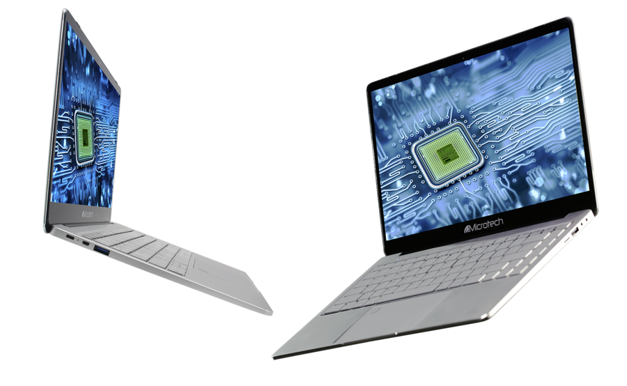 Portatile Microtech 14 pollici  con disco SSD da 240 e 4 GB di Ram
