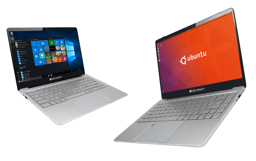 Portatile Microtech 14 pollici  con disco SSD da 64 GB e 4 GB di Ram