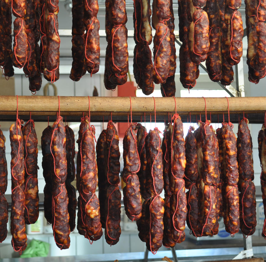 Salsiccia Dolce  a catena di Suino Nero, Salamarìa Calabra, 0,300 kg