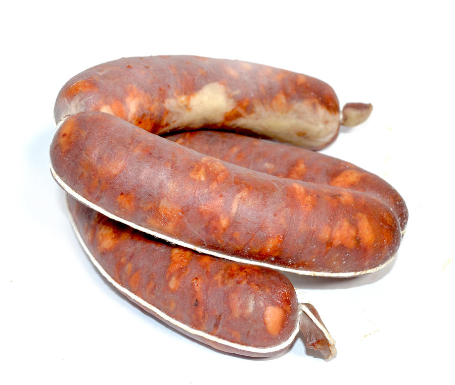 Salsiccia fresca Dolce affumicata di Suino Nero, Salamarìà Calabra,  0,500 kg