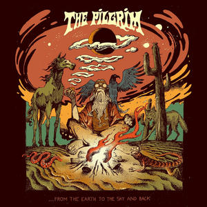 THE PILGRIM - ...FROM THE EARTH TO THE SKY AND BACK    LP COLORED TRANSPARENT YELLOW SPLATTER RED (Heavy Psych Sounds)