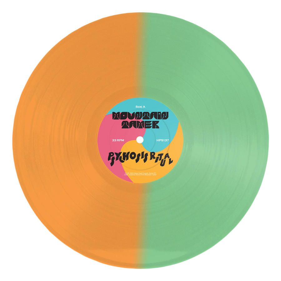 MOUNTAIN TAMER - PSYCHOSIS RITUAL        Lp (Ultra Limited Splatter GreenOrange/Limited Edition Solid Blue)/Digipack (HeavyPsych Sounds)