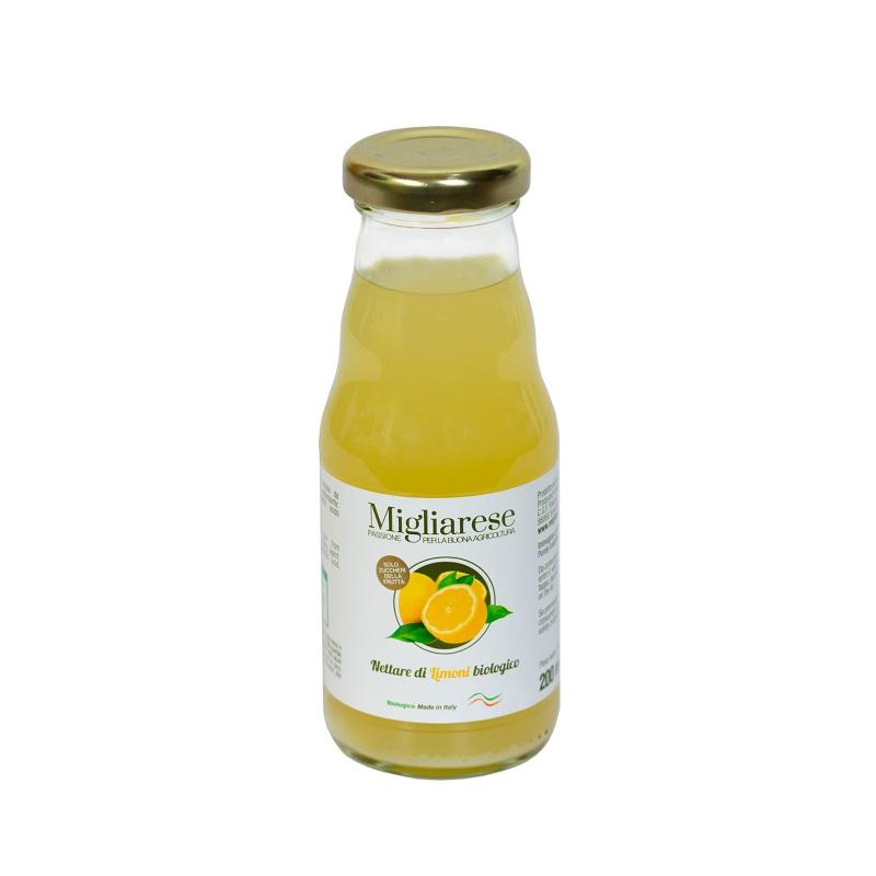 Nettare di Limone Bio, Migliarese, 200 ml.