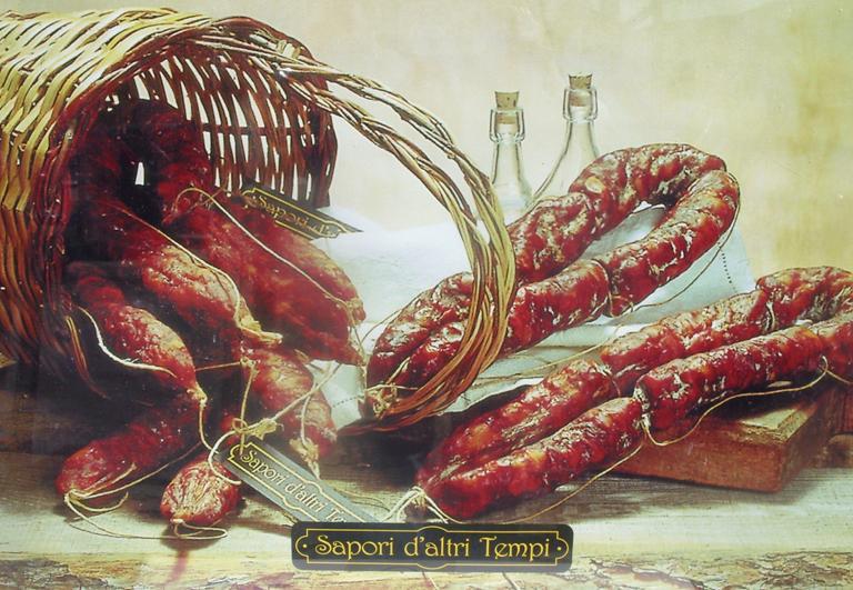 Salsiccia Dolce di Suino Rosa, Sapori d'altri Tempi, 0,300 kg