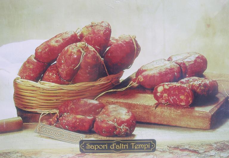 Soppressata Dolce di Suino Rosa, Sapori d'altri Tempi, 0,300 kg
