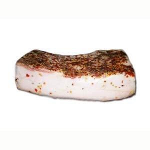 Lardo in Pepe di Suino Nero, Salamarìa Calabra, 0,300 kg