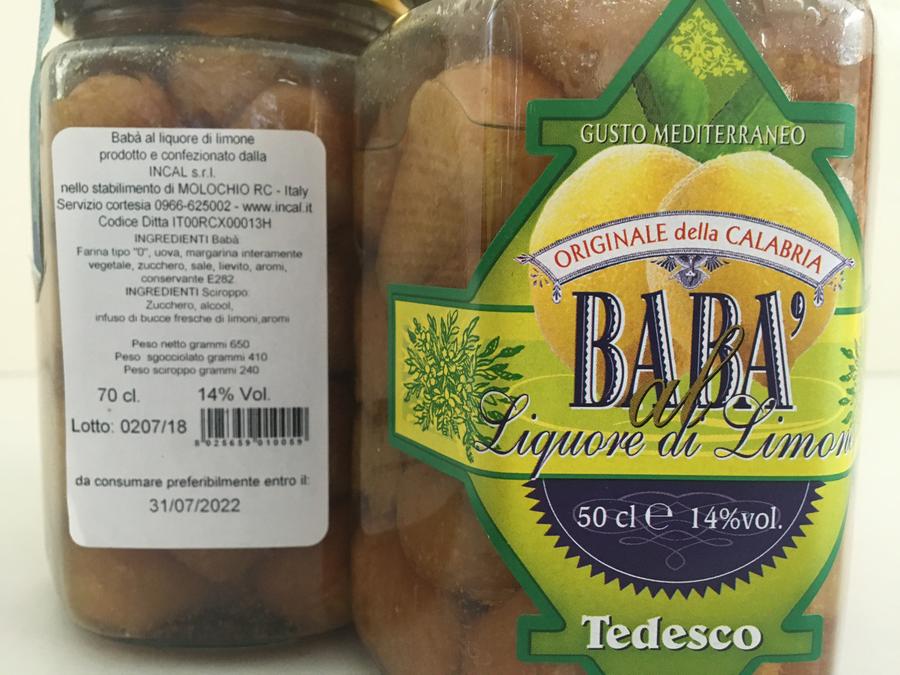 Babà al Limone, Liquori Tedesco, 50 cl