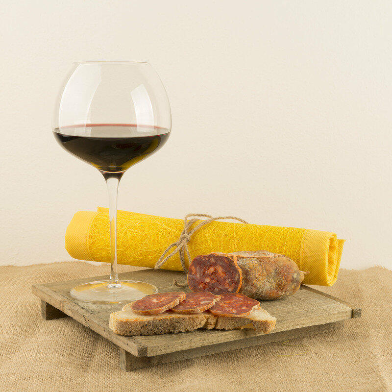 Soppressata Piccante di Suino Nero, Salamarìa Calabra, 0,300 kg