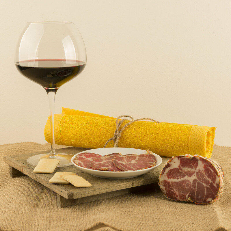 Capicollo Piccante di Suino Nero, Salamarìa Calabra, 0,350 kg