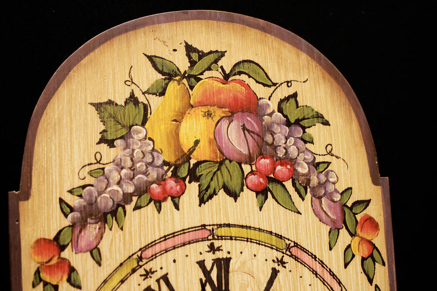 Orologio dipinto a mano