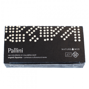Pallini con liquirizia all'aroma di menta, Naturemed, 100gr