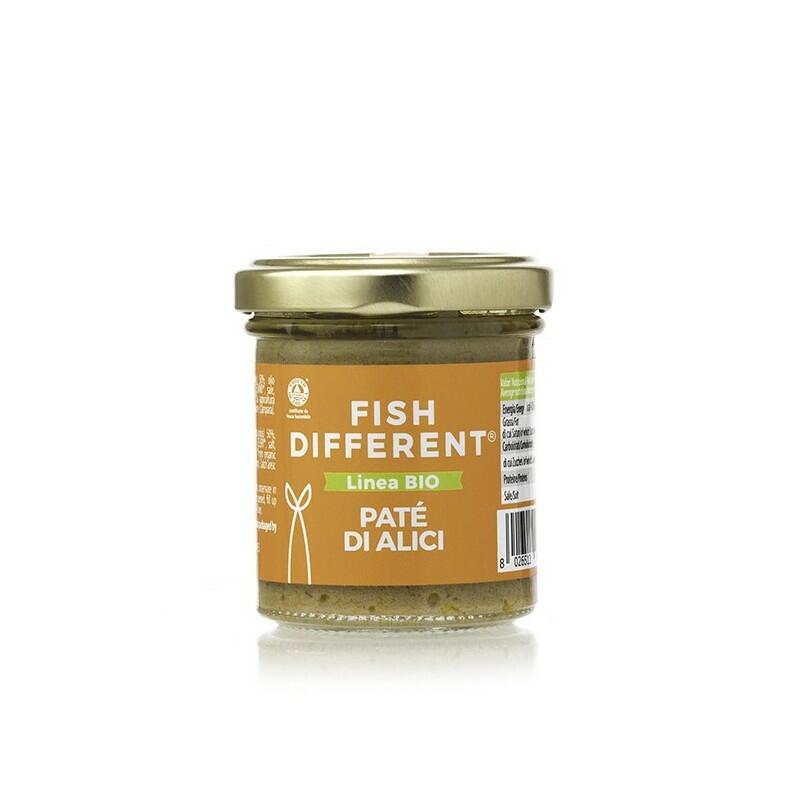 Patè Di Alici Biologico, Fish Different, 90 gr