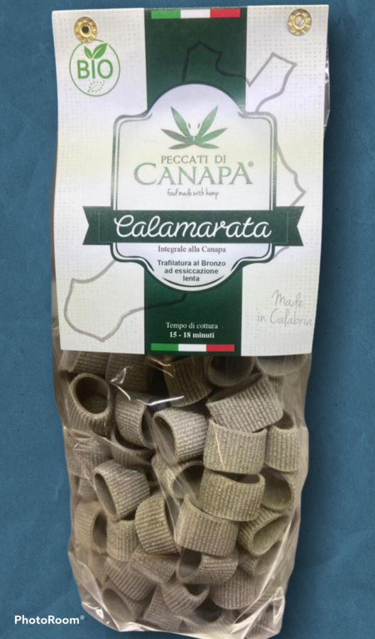 Calamarata, Pasta alla Canapa, Peccati di Canapa, 500 gr