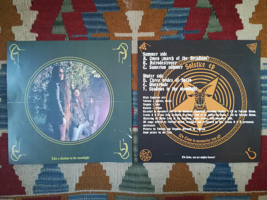 BLACK CAPRICORN - SOLSTICE Ep  PsykoSonic exclusive in agreement with Black Capricorn (DHU Records)