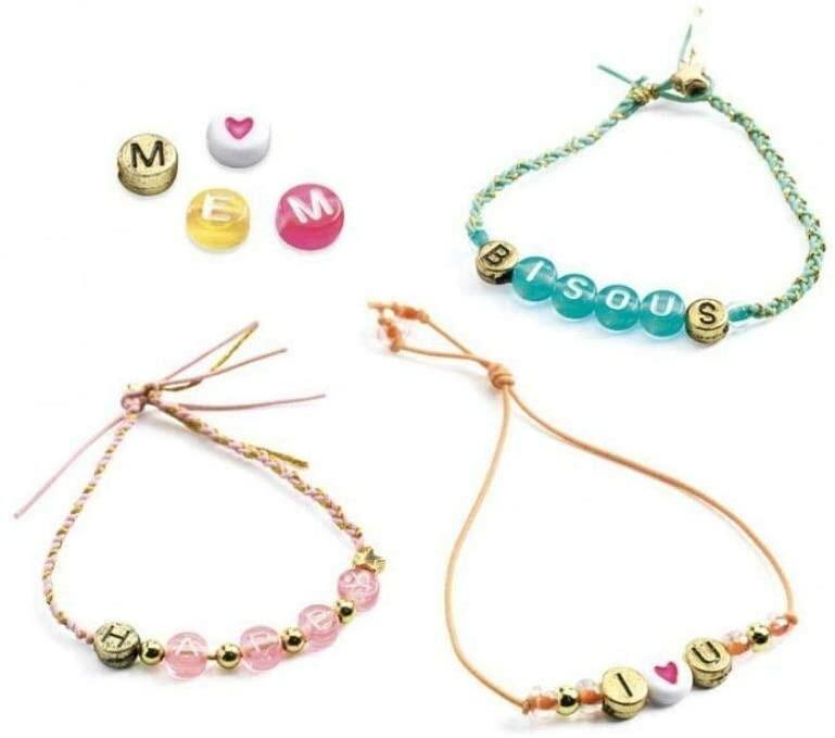 The Beadery 113g Sacchetto Di Perline Alfabeto Neon E Argento - Polistirolo, Per Creare Braccialetti E Bigiotteria Fai Da Te