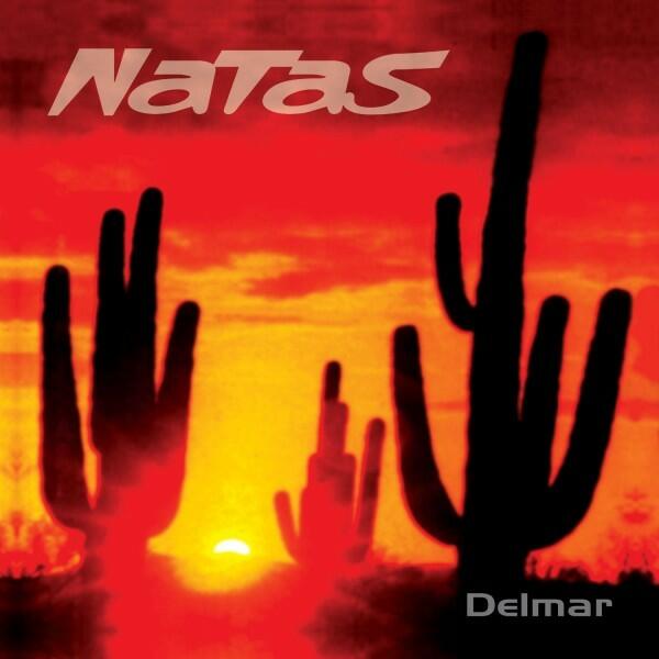 LOS NATAS    - DELMAR - LP  COLORED SPLATTER ORANGE / BLACK LIMITED EDITION (Argonauta Records)