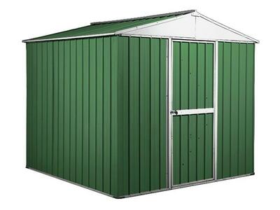 BOX IN ACCIAO / CAPANNO PER GLI ATTREZZI CM 275 x 175 x 215 H - COLORE VERDE BY MYGARDEN