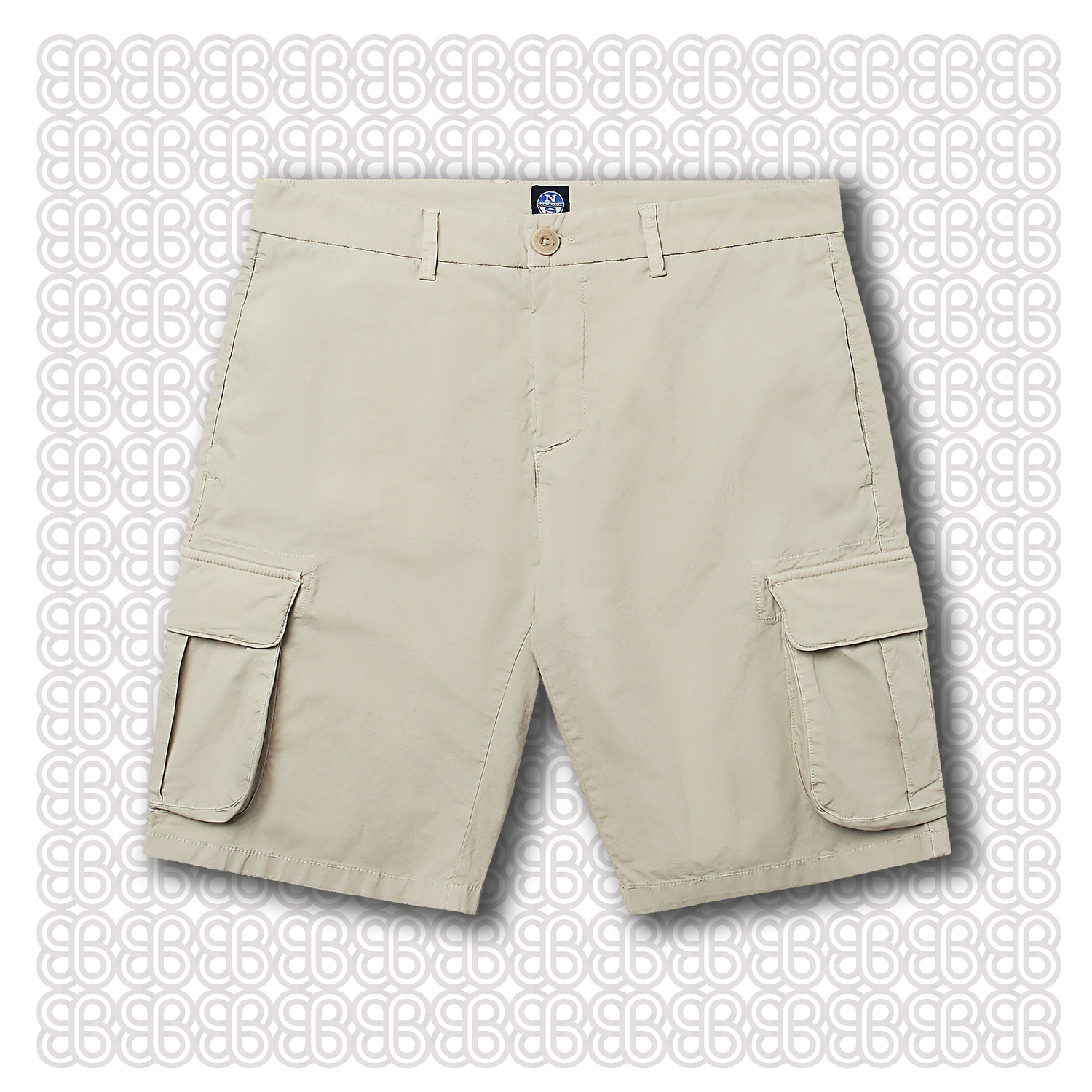 Offerta! NORTH SAILS Bermuda BEIGE con tasconi