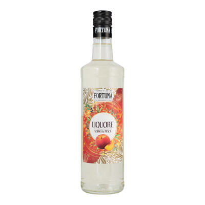 Fortuna Vodka Pesca 70CL A SCATOLO DA 6 PEZZI