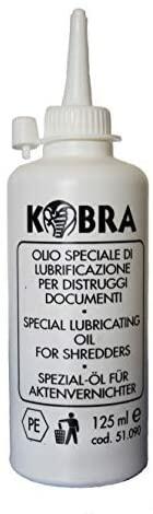 OLIO SPECIALE PER DISTRUGGI DOCUMENTI - FLACONE DA 125 ML