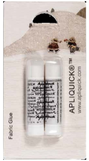Colla Stick per Apliquick su tessuto idrosolubile, 2 PZ