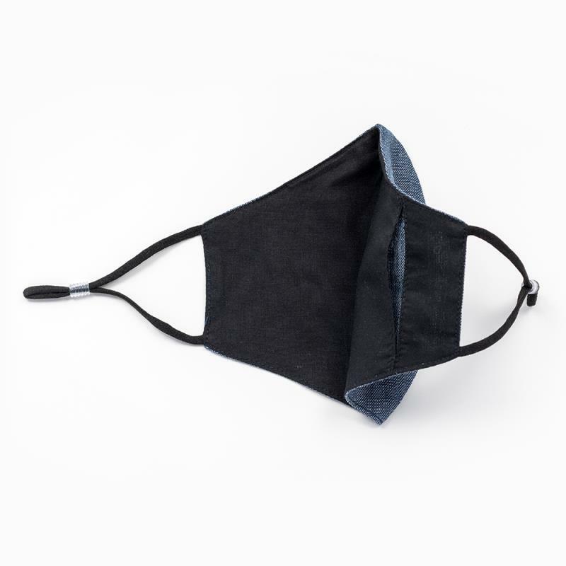 JEANS - Tessuto Color Jeans - cod. james009 (Mascherina Adulti + 2 Filtri)