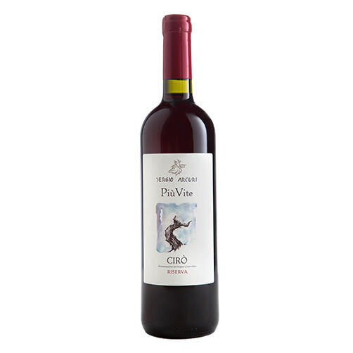 Cirò Rosso Classico Superiore Riserva DOC , "Più Vite" , Annata 2013;  Sergio Arcuri, 750 ml