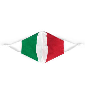 BANDIERA ITALIANA - Tricolore - cod. itcl002 (Mascherina Adulti+2 Filtri)