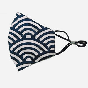 SEMICERCHI - Colore Blu e Bianca - cod. coprint068 (Mascherina Adulti+2 Filtri)