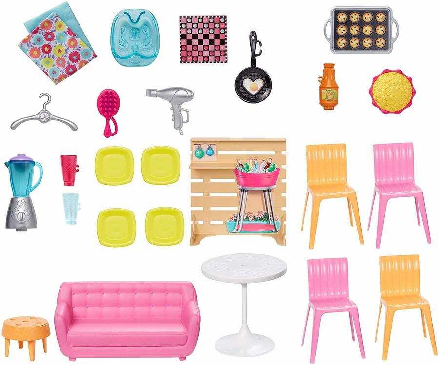 Barbie - Casa di Malibu con Accessori 61 cm - Mattel FXG 57