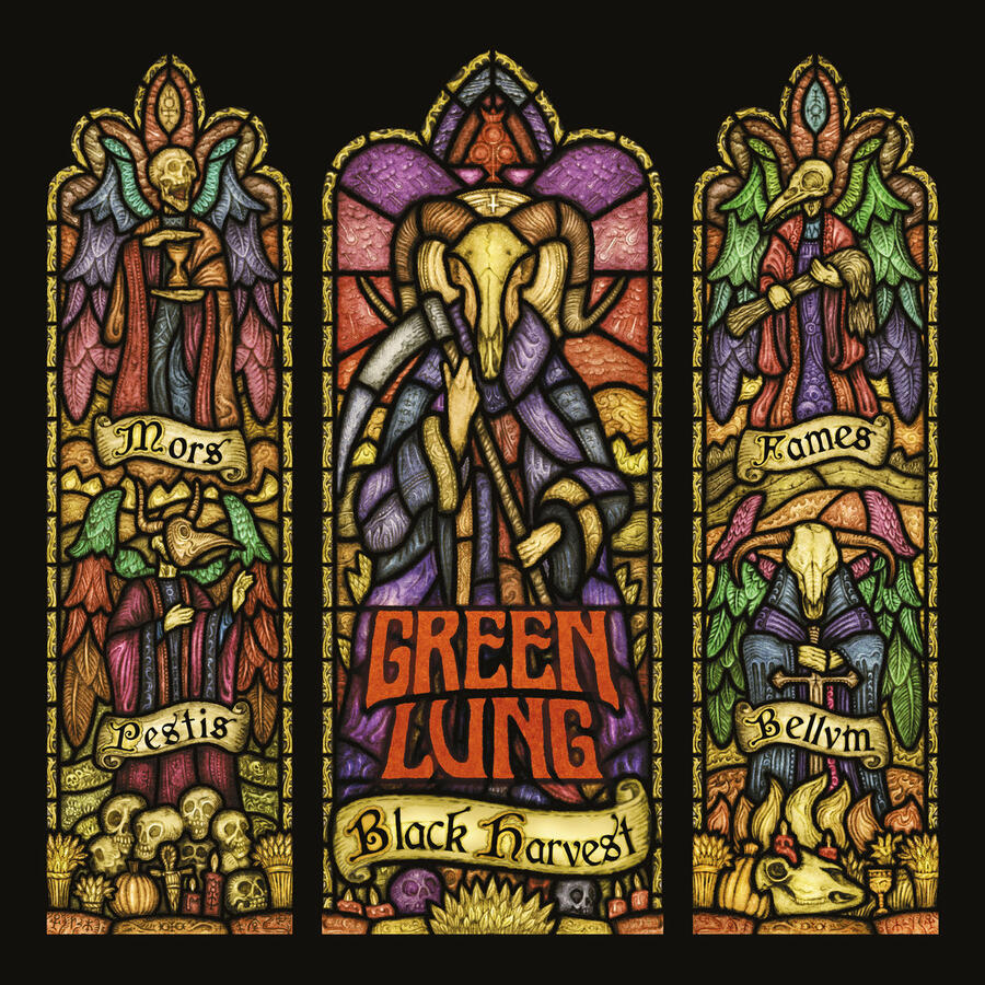GREEN LUNG - BLACK HARVEST - LP LTD EDITION (Svart Records)