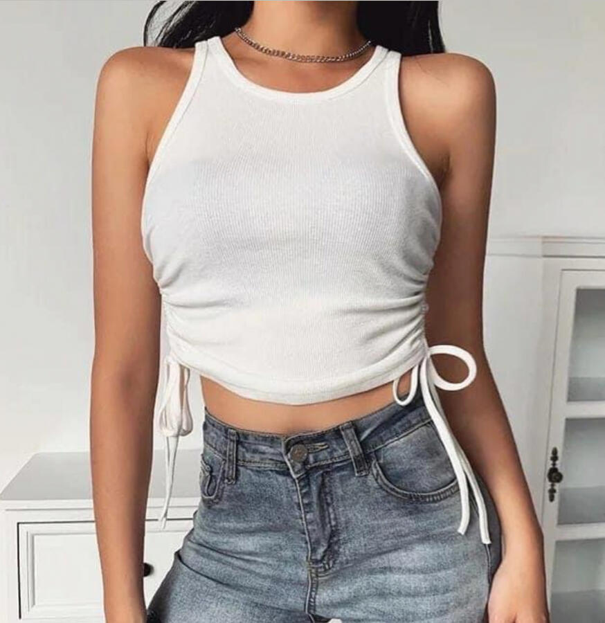 Top regolabile ai lati VERDE MILITARE 