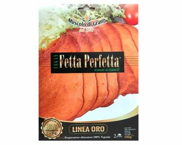 Fetta Perfetta affettato, con Vit B12, Muscolo di Grano, 100 gr; 