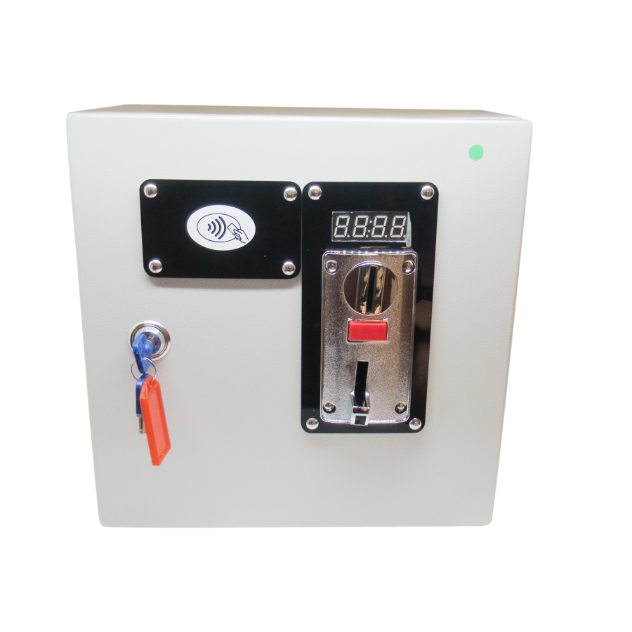 Gettoniera Apriporta + lettore di carte o ciondoli + Kit elettroserratura