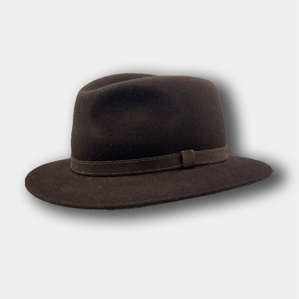 Offerta! CAPPELLO FELTRO Indiana jones Marrone - SCONTO 20% -