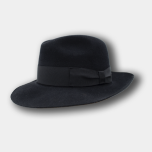 Offerta! Cappello feltro classico NERO modello anni 30