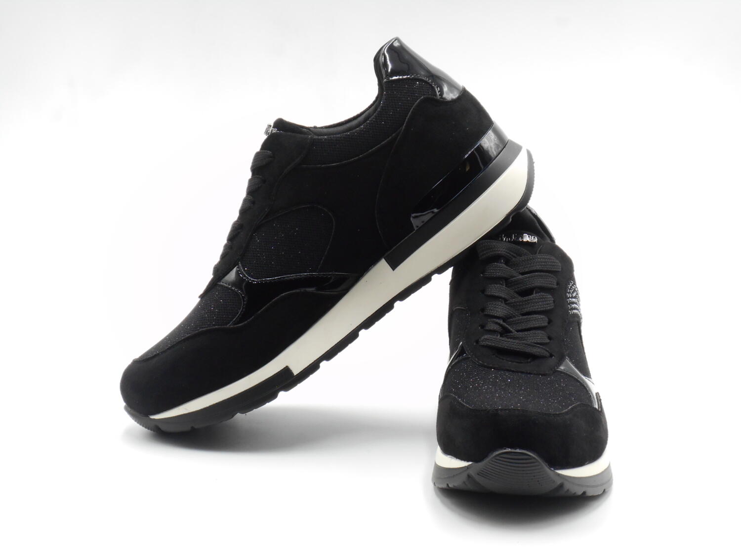 Offerta! Inblu IN000272 sneakers donna nere con strass