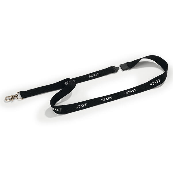 Cordoncino con Stampa STAFF Portabadge DURABLE - conf. 10 pz