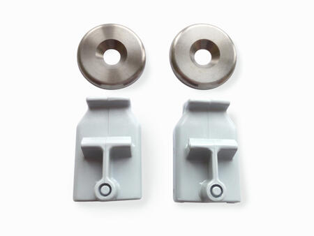 R500/08 Ricambio Ganci Box Doccia TDA Serie DADO - Kit 2 pz 