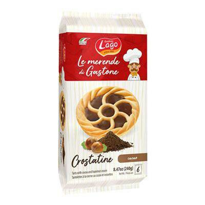 Lago Crostatine Cacao 6x40GR A SCATOLO DA 20 CONFEZIONI